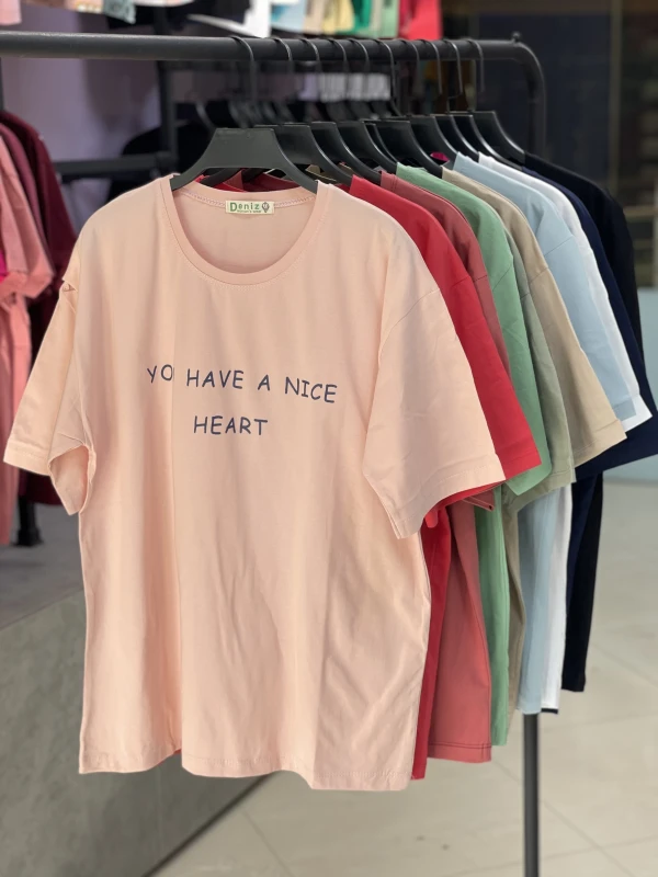 تیشرت باکسی Heart
