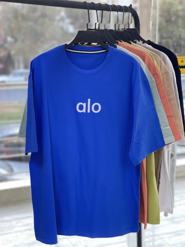 تیشرت نخ پنبه لانگ alo 1180