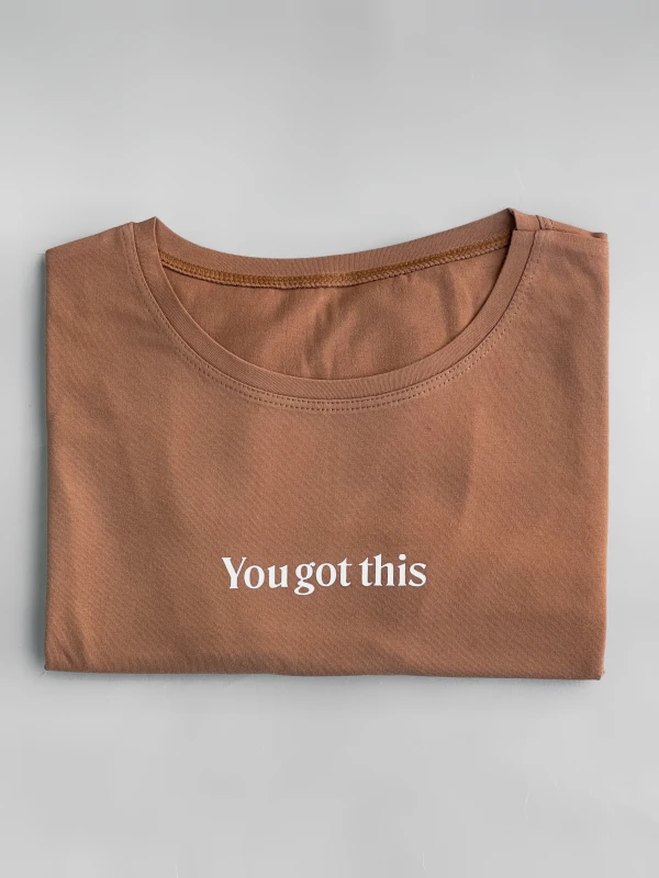 تیشرت قواره نرمال  yougot this