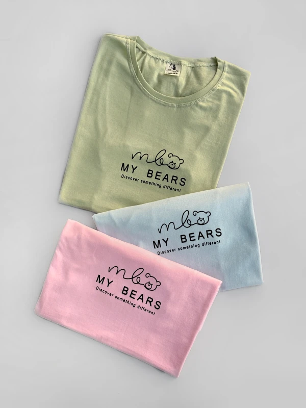 تیشرت نخ پنبه bear 1403